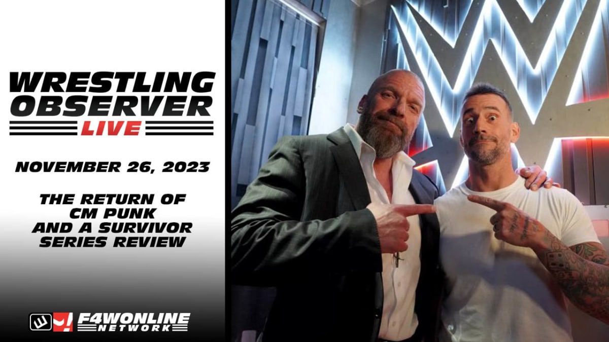 Wrestling Observer Live: CM Punk returns to WWE, Survivor Series recap