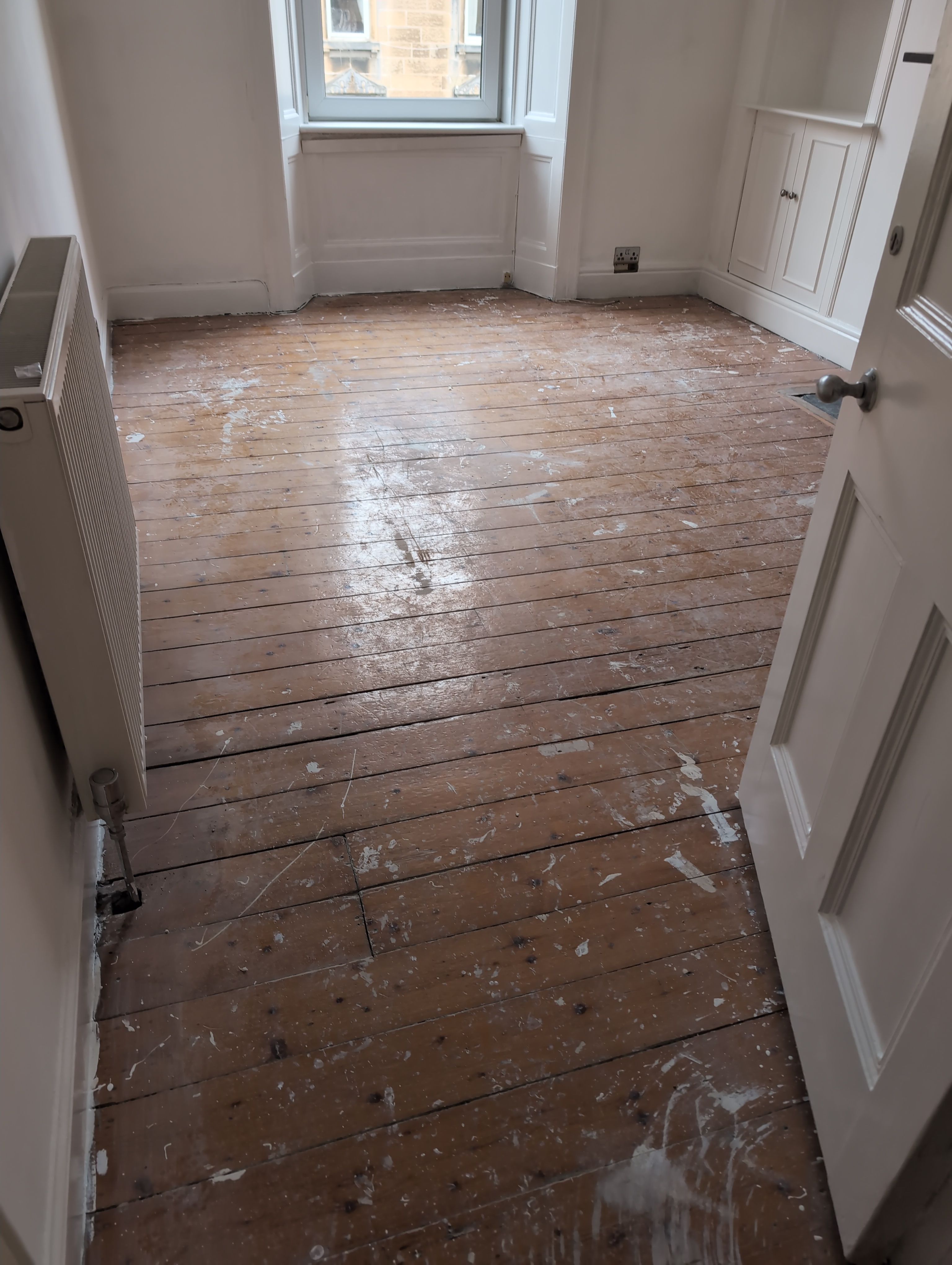 Before - Victorian Flat Complete Restoration