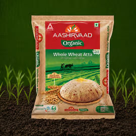 Aashirvaad Organic Atta - Flour & Grains on OZO Mart