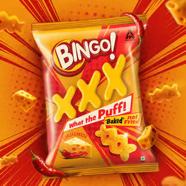 Bingo Chilli Cheese Baked Puffs - Fresh delivery in Aurangabad