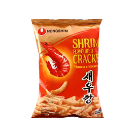 Nongshim Shrimp Flavoured Crackers Chips - Dairy Breakfast on OZO Mart