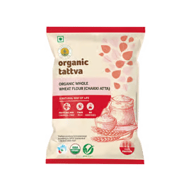 Organic Tattva Wheat Organic Atta - 1 kg - Fresh delivery in Aurangabad
