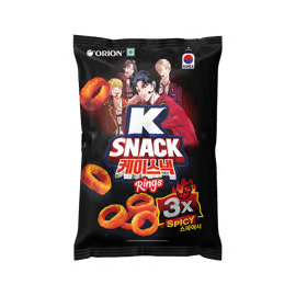 Orion Korean 3X Spicy K Snack Ring Puffs - Fresh delivery in Aurangabad