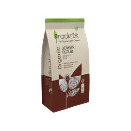 Praakritik Organic Jowar Flour - Fresh delivery in Aurangabad