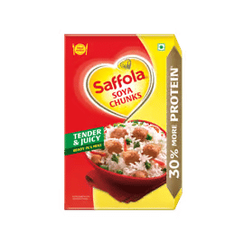 Saffola Mealmaker Soya Chunks - Cooking Oils on OZO Mart