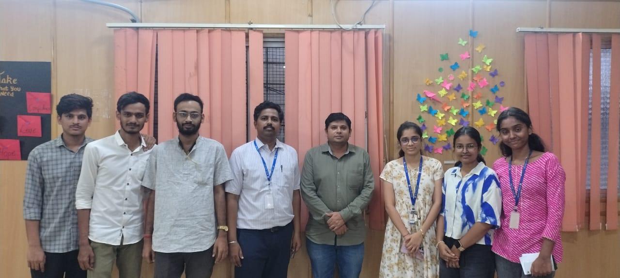 KSAC team with selected candidates and college staff after the Ballari job drive