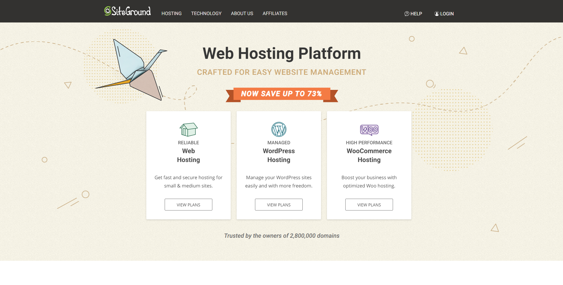 image of Cloudways hosting site