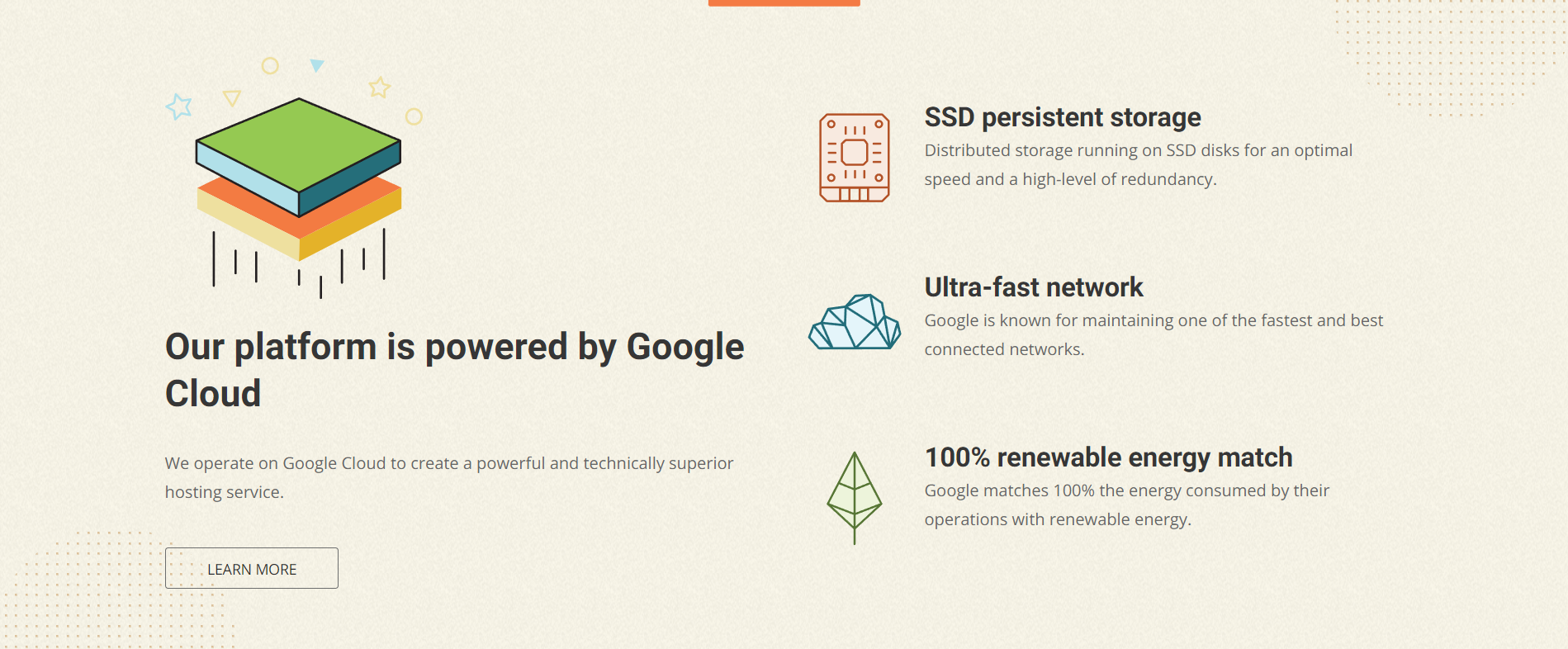 image of Cloudways hosting site