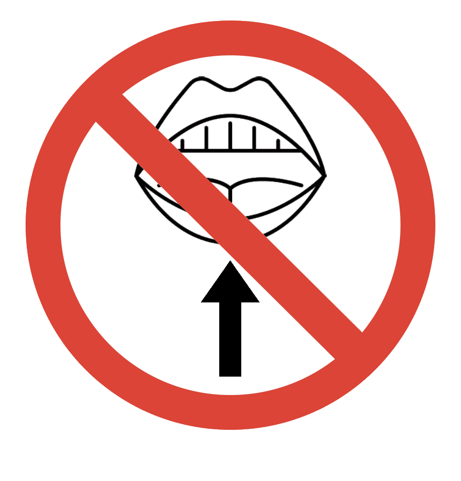 Do not put in mouth