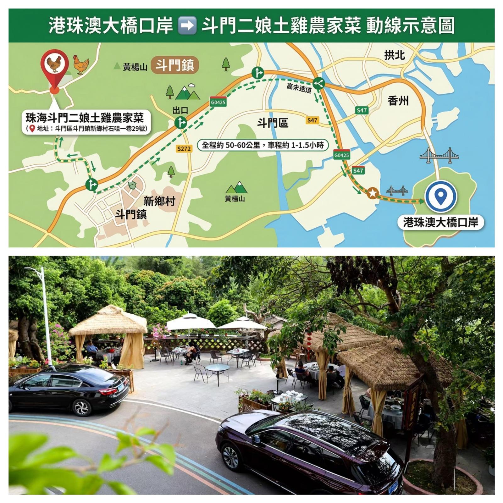 週末自駕到斗門家庭日到店場景示意