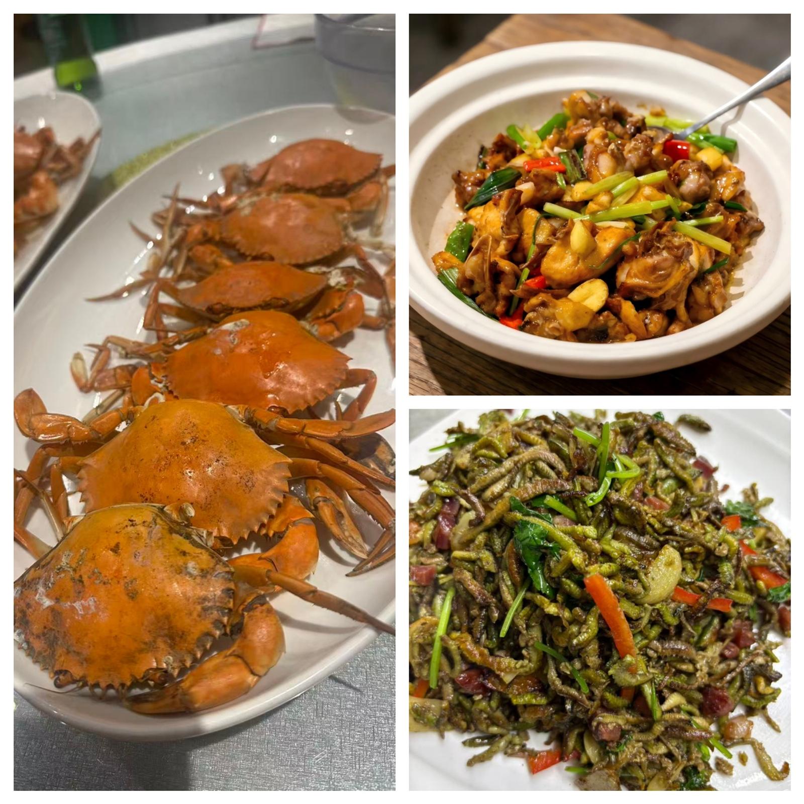 斗門農家菜的本地食材：果園放養土雞與鹹淡水河鮮