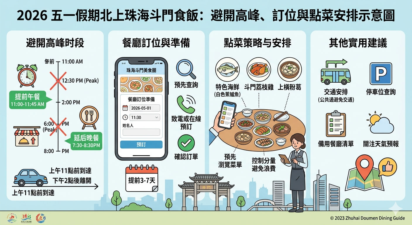 2026 五一假期北上珠海斗門食飯攻略