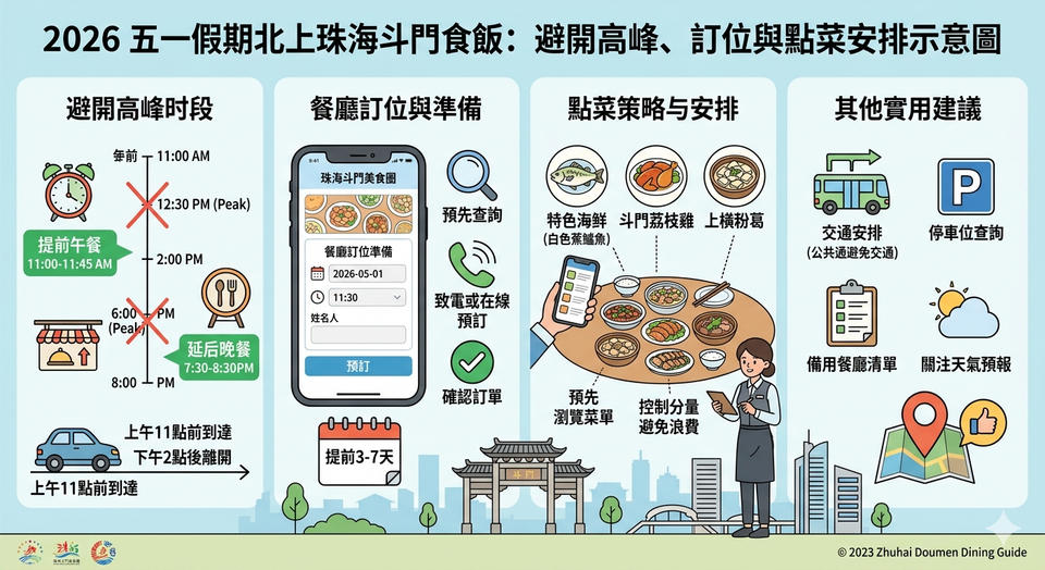 2026 五一假期北上珠海斗門食飯攻略