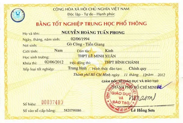 Làm Bằng cấp 3 công chứng miễn phí: Giấy tờ hợp pháp, đảm bảo an toàn