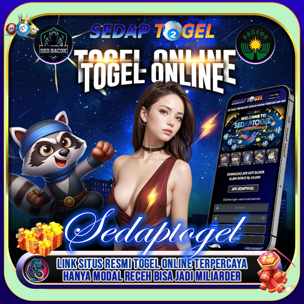 SEDAPTOGEL | Link Situs Resmi Togel Online Terpercaya Hanya Modal Receh Bisa Jadi Miliarder | By Share