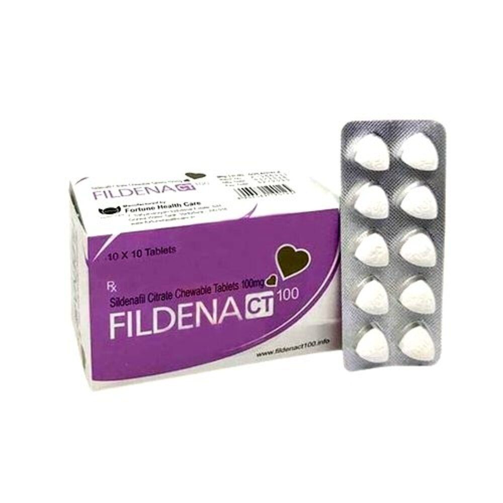 Fildena Chewable Tablet 100 Mg