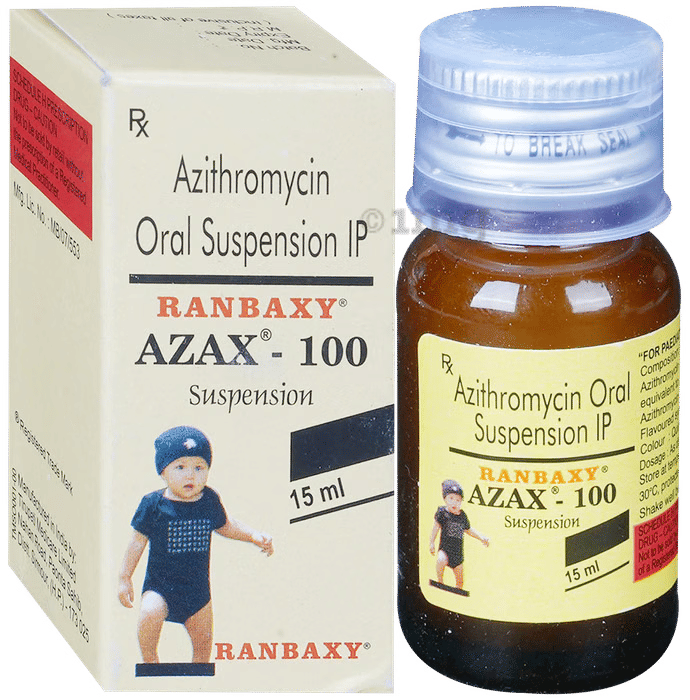 Azax 100 Mg/5 ml Oral Suspension