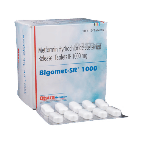 Bigomet 1000 Mg Tablet SR