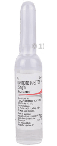 Aciloc 25 Mg Injection 30 ml
