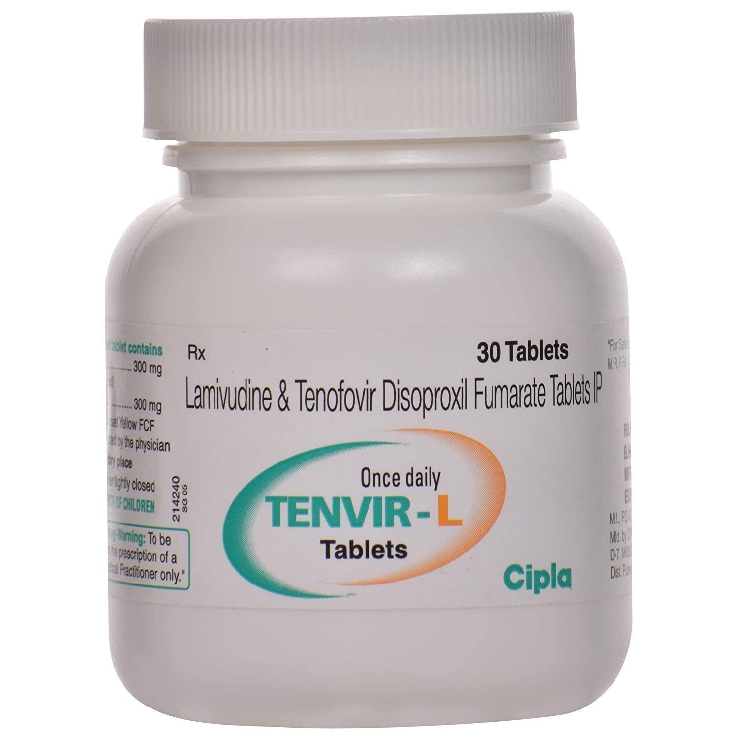Tenvir L Tablet 300 Mg + 300 Mg