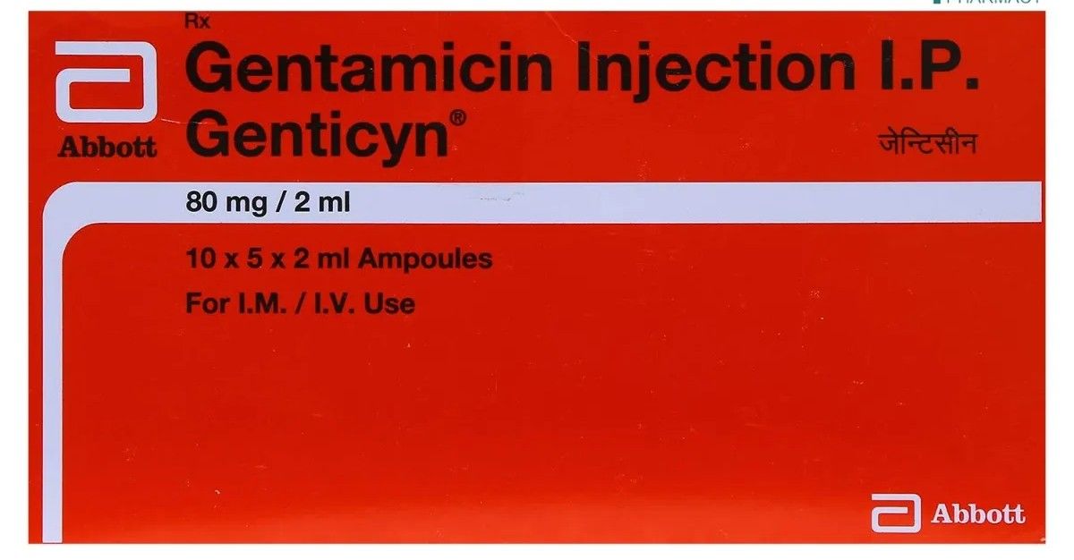 Genticyn 80 Mg Injection 2 ml
