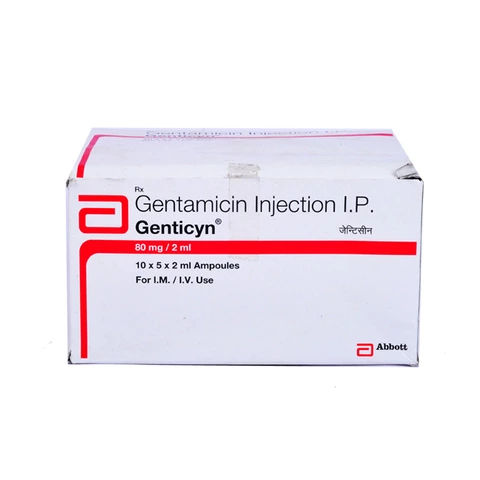Genticyn 80 Mg Injection 10 ml