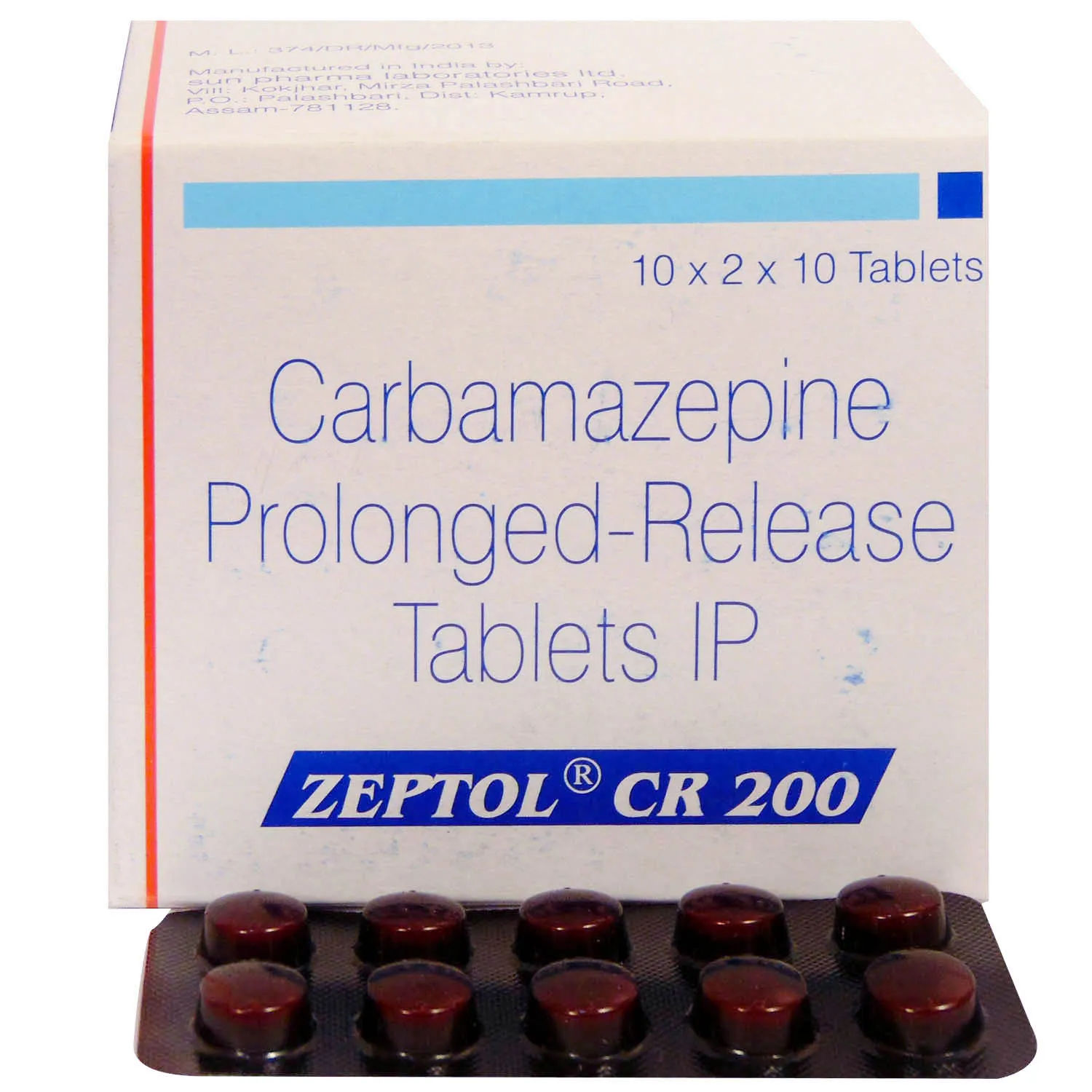 Zeptol CR 200 Mg Tablet