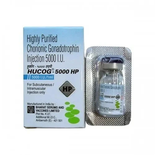 Hucog HP (pregnancy hormone) 5000 IU Injection