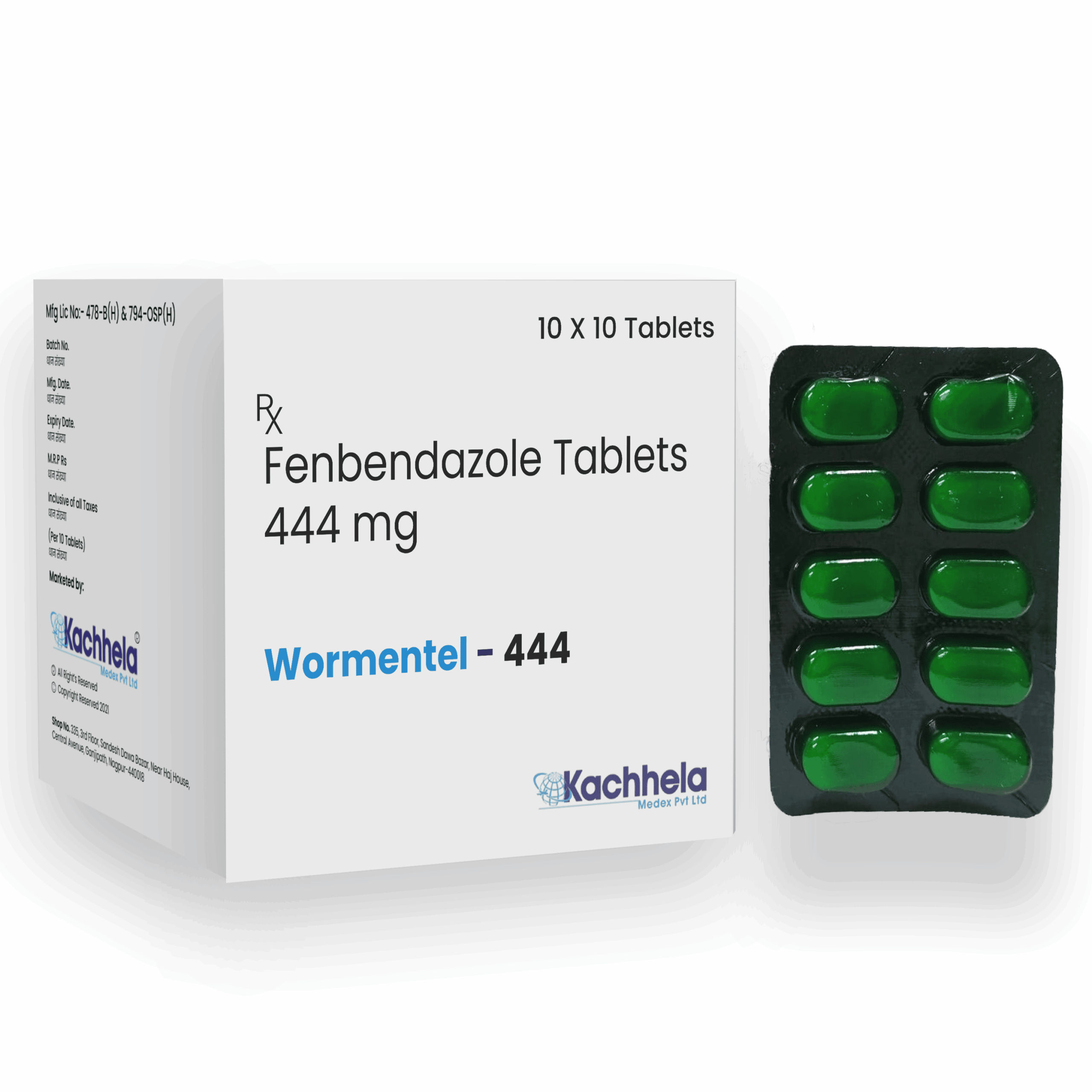 Fenbendazole 444 Mg