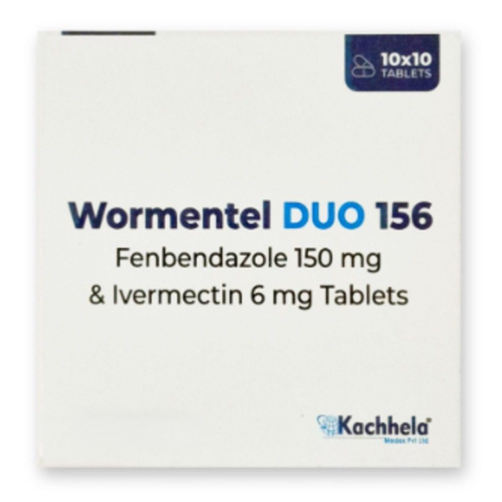 Fenbendazole 150mg + Ivermectin 6mg