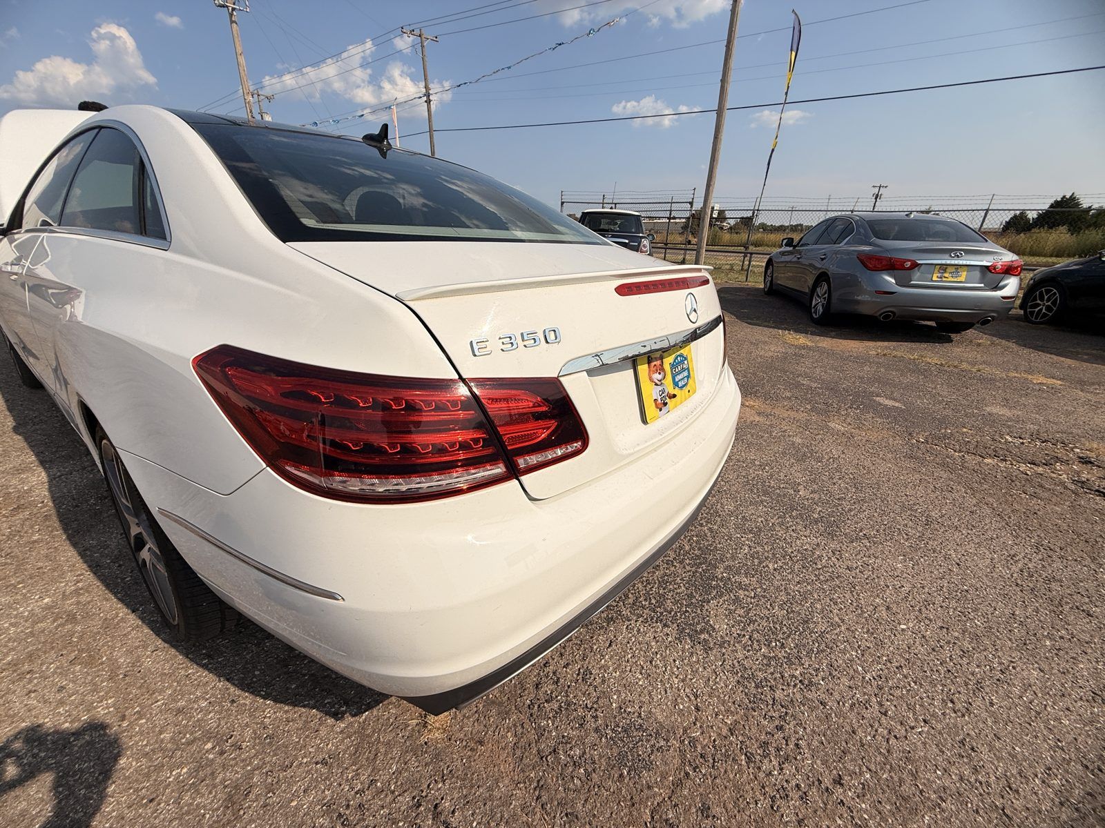 2014 Mercedes-Benz E-Class E 350 Coupe in White - Photo 9