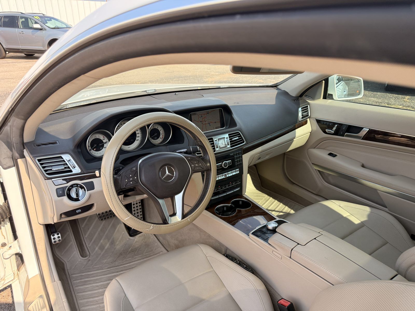 2014 Mercedes-Benz E-Class E 350 Coupe in White - Photo 12