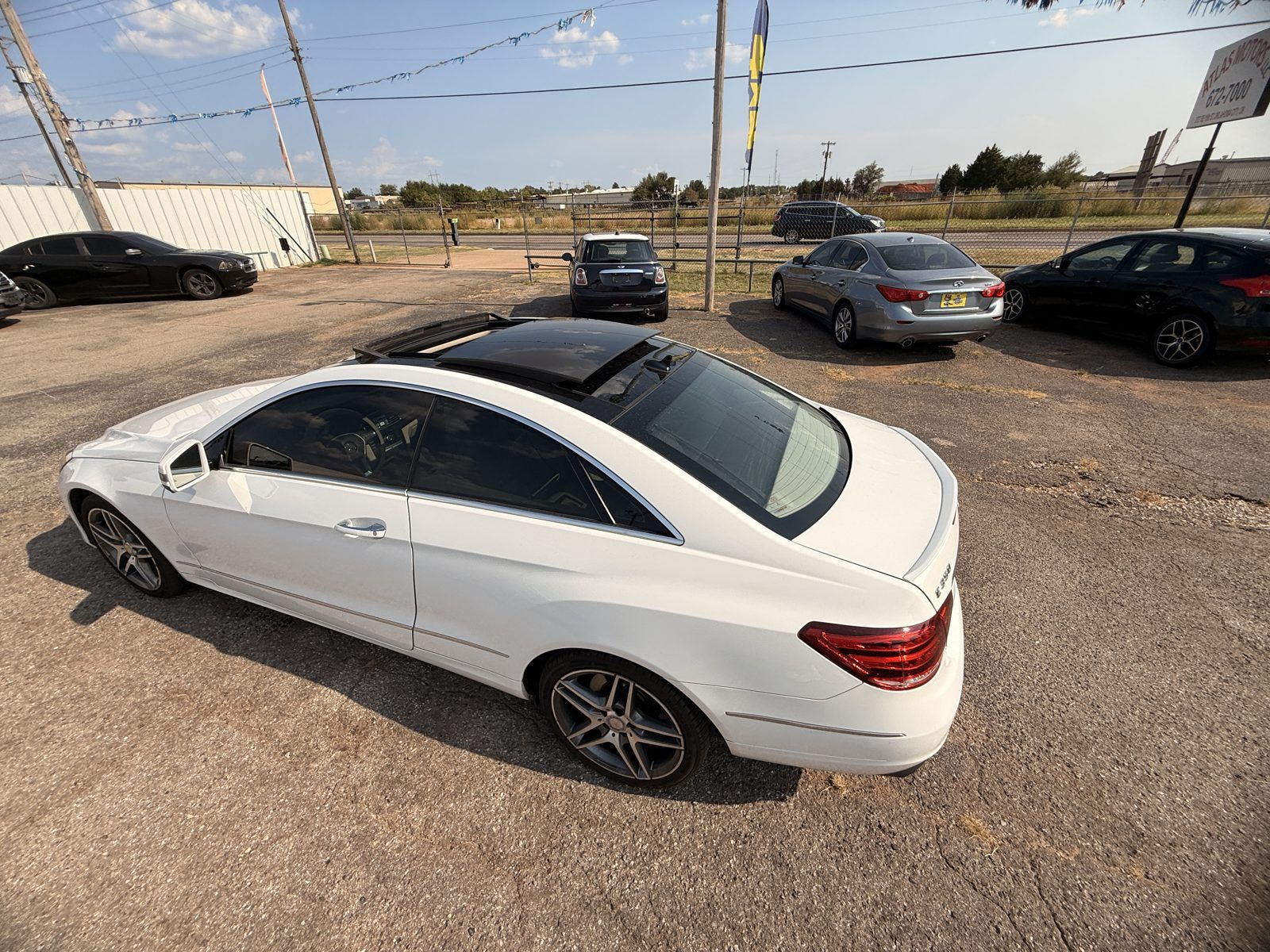 2014 Mercedes-Benz E-Class E 350 Coupe in White - Photo 23