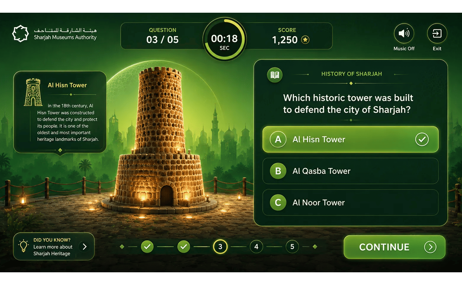 Interactive Quiz Screenshot