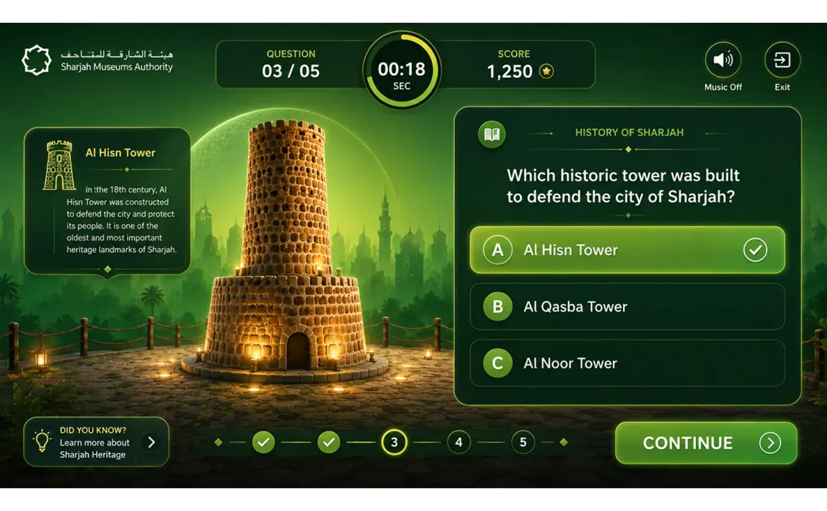Interactive Quiz Screenshot