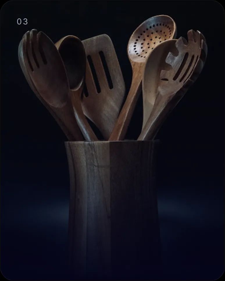 Kitchenware 3D modeling classification