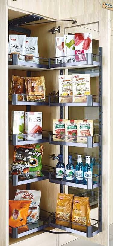 Pantry Unit Glass