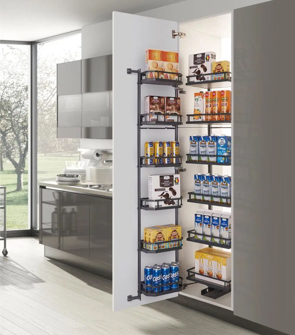 Grey Pantry Unit