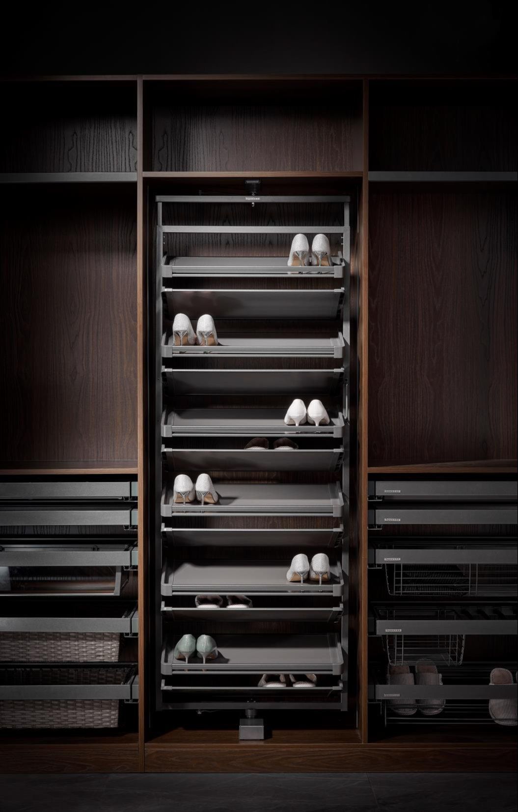 360 Rotating Shoe Rack