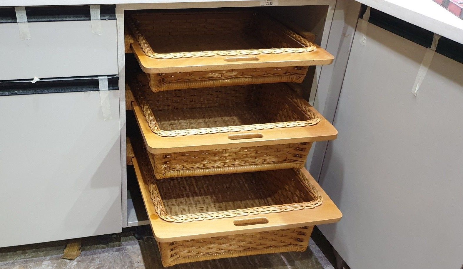 PVC Wicker Basket