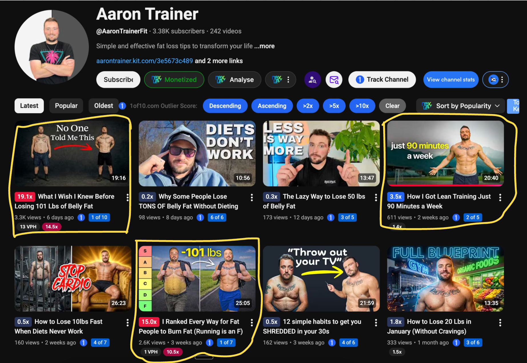 Aaron James analytics
