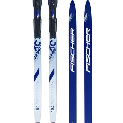 Горные лыжи Fischer Summit Crown EF SET, синий