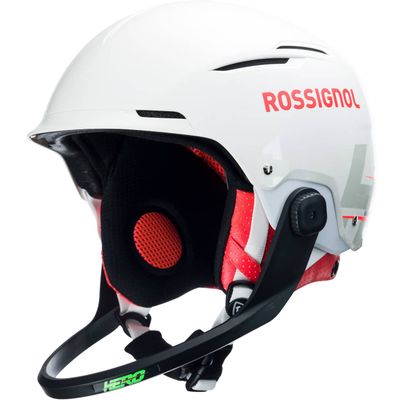 Шлем Rossignol Hero Slalom Impacts with Chinguard, белый