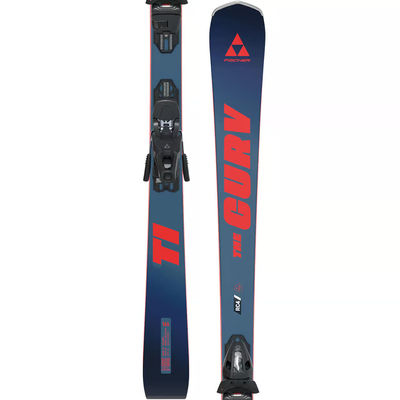 Горные лыжи Fischer The Curv TI TPR, синий, красный