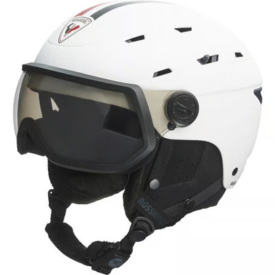 Шлем Rossignol Allspeed Visor Impacts Photochromic STRATO, белый