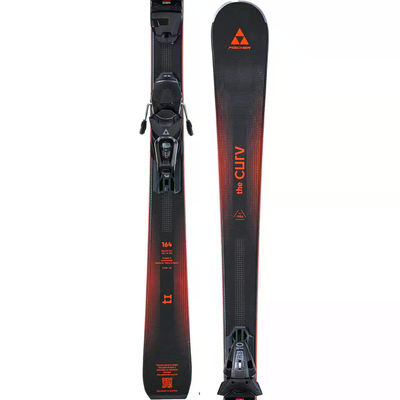 Горные лыжи Fischer The Curv TI TPR, чёрный, красный