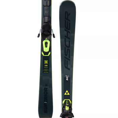 Горные лыжи Fischer RC4 Superior TI PR, серый, чёрный