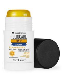 360º sport protector solar transparente stick spf 50+ 25g - Heliocare