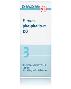 Sales de Schüssler nº 3 Ferrum Phosphoricum 80 comprimidos - DHU