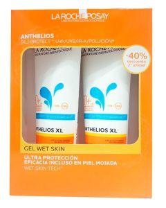 Anthelios XL gel wet skin SPF50 250ml pack duplo - La Roche Posay